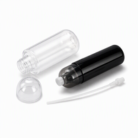 Flacon pulvérisateur rond en PET de 100 ml et 120 ml, imprimé en sérigraphie, pour brume fine, protection solaire, hydratant et nourrissant