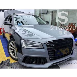 Kit de carrosserie pour <span class=keywords><strong>AUDI</strong></span> A8 2011 — 2018, haute qualité, pare-chocs avant avec calandre, mise à niveau vers <span class=keywords><strong>S8</strong></span> <span class=keywords><strong>RS8</strong></span> - Product Image 4