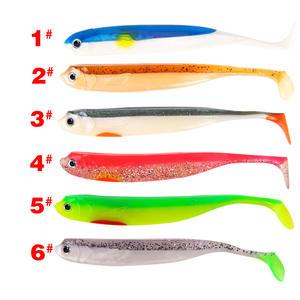 Two Tone Phantom T Tail Soft Bait 15cm 15.9g Midwater <b>Lure</b> For Freshwater And Saltwater <b>Fishing</b> Tackle - Product Image 1