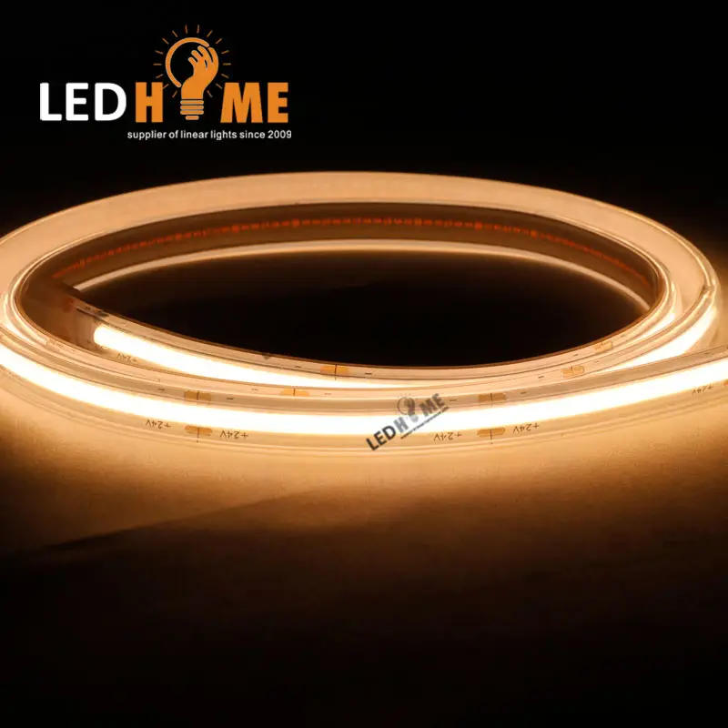 Outdoor Siliconen Flexibele Rgbw Waterdichte Rgb Cob Ip67 Ip68 10M 100M 12V 24V Warm Wit Rgbic rgbww Led Strip Licht Led Strip