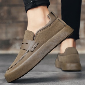 Zapatos Deportivos Casuales para <span class=keywords><strong>Hombre</strong></span>, Talla Grande 39-46, Color Negro y Caqui, Transpirables, Modernos - Product Image 3