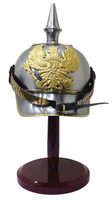 Casque d'armure allemand prussien Pickelhaube à pointes Wwi Casque