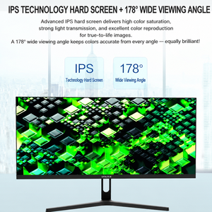 Monitor UltraWide ERAZER U3018PA-S de 29 Pulgadas, 21:9 IPS 2560x1080 100Hz, Pantalla para Computadora, DP/HDMI, Oficina, Juegos, Negocios, VESA - Product Image 1