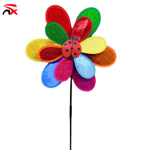 Großhandel Bestseller Große 38*70cm Plastik Doppelschichtige Pailletten-Insekten-Biene Kinderspielzeug für Außendekoration - Product Image 1