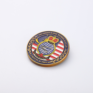 Moneda Conmemorativa de Latón de 25 mm, Diseño Sólido Dorado Mate, Personalizable, de Metal Anodizado, para Colección - Product Image 6