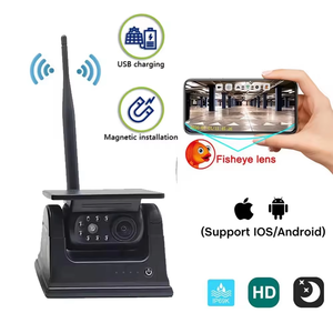 Sistema DVR AHD Inalámbrico de <span class=keywords><strong>7</strong></span>/9/10 Pulgadas, Cámara de Tablero Cuádruple Integrada de <span class=keywords><strong>360</strong></span>°, Pantalla OLED, Certificación ROHS, 720p, para Camiones y Remolques, 1 Año de Garantía - Product Image 2