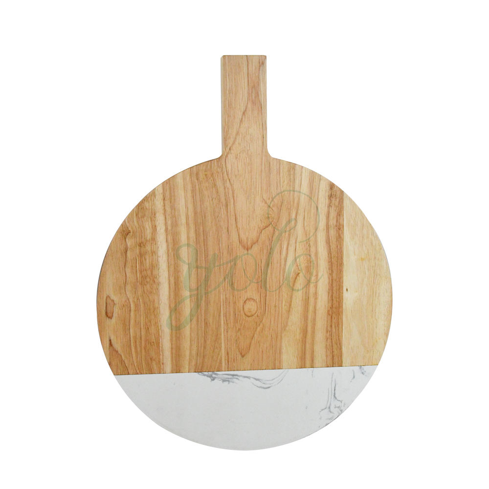 (ไม้ไผ่) กลมด้วยหินอ่อน