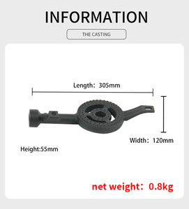China Wholesale <span class=keywords><strong>Portable</strong></span> Camp Fogão Único Queimador Ferro Fundido Propano Gás LPG Outdoor BBQ Cooker - Product Image 6