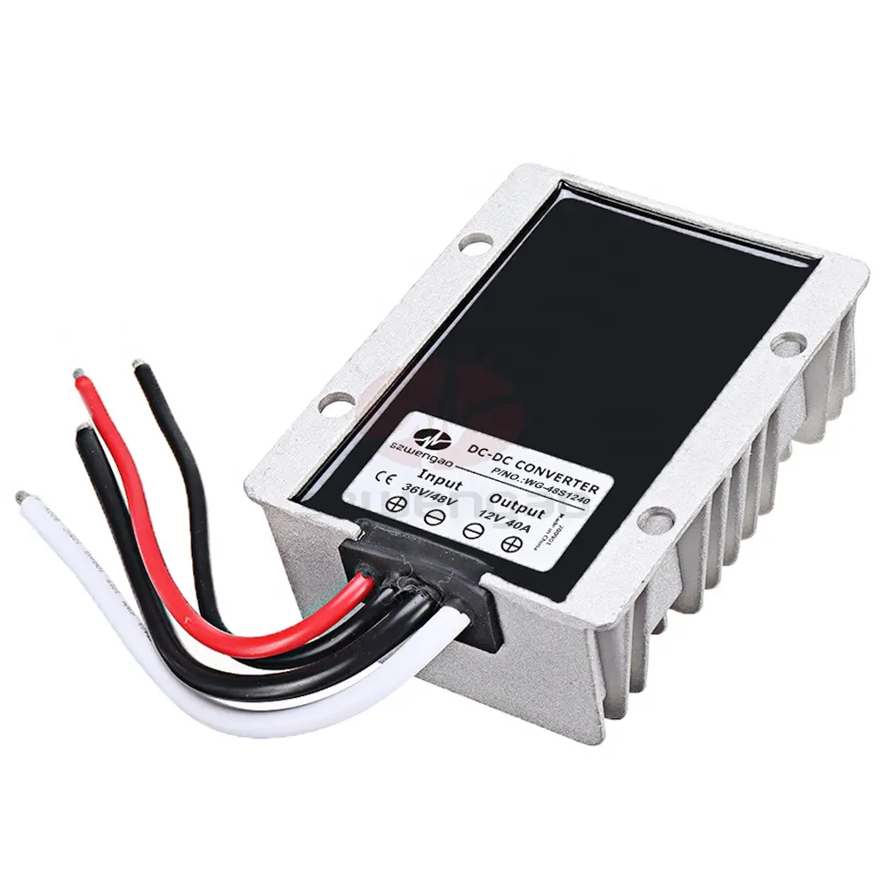 Prezzo di fabbrica 36V 48V a 12V 40A 480W Step Down convertitore DC-DC Inverter per Golf carrelli RVs