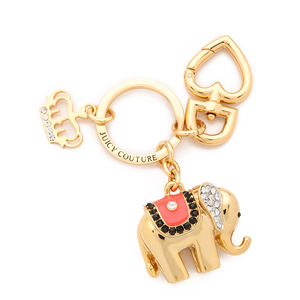 JIAYUE Custom Zinc Alloy Gold Commemorative Keychain with Diamond-Set Design A Fashionable Gift for Trendsetters - Product Image 4