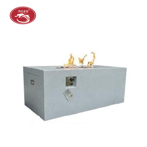 Mesa <span class=keywords><strong>de</strong></span> fogata <span class=keywords><strong>para</strong></span> exteriores con quemador <span class=keywords><strong>de</strong></span> gas propano y parrilla <span class=keywords><strong>de</strong></span> barbacoa <span class=keywords><strong>para</strong></span> patio y jardín - Product Image 2
