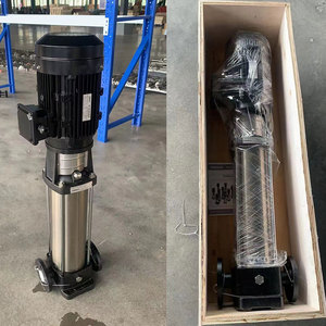 Pompe de surpression multi-étages personnalisée avec turbine multi-étages 0,37 kW-110 kW <span class=keywords><strong>pour</strong></span> système CVC de bâtiment commercial - Product Image 3