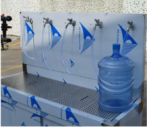 <span class=keywords><strong>Fontaine</strong></span> <span class=keywords><strong>à</strong></span> eau froide en acier inoxydable autoportante commerciale pour les espaces publics extérieurs, les parcs, les musées, les bibliothèques - Product Image 2