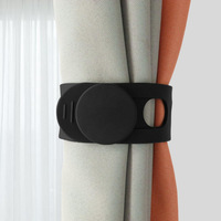 Sangle de fixation en silicone, élastique réutilisable, auto-serrante, pour le regroupement ou l'organisation de rideaux, de cordons, de tapis de yoga, de tapis de camping