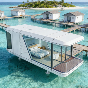 Capsula Spaziale Prefabbricata Moderna ed Elegante per Relax, Residenza Mobile Compatta e Struttura Prefabbricata - Product Image 1