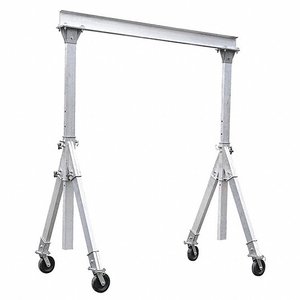 Foldable Small Aluminum Mobile Gantry Crane Lift Height Adjustable Portable Gantry Crane 1T 2T 3T 5T - Product Image 5