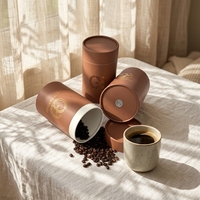 Tube en papier biodégradable et écologique en matériaux recyclés avec valve marche/arrêt pour distributeur de parfum, pour chocolat et biscuits, taille personnalisable