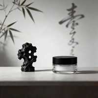 Botol Kaca Bulat Kecil 7g 9g dengan Logo Kustom untuk Kemasan Kosmetik, Sampel Krim, dan Isi Ulang