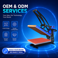 Máquina de Prensa de Calor Manual OEM ODM de 38x38cm para Distribuidores y Negocios Mayoristas