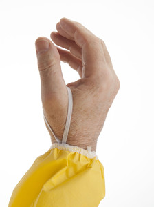 Ropa de Proteccion Quimica Basic Con Costuras Selladas Para Proteger Contra <span class=keywords><strong>La</strong></span> Contaminacion Por Particulas Radiactivas - Product Image 3