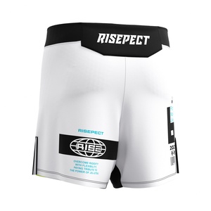 Shorts MMA con Corte Lateral y Dobladillo, Súper Duraderos y Ligeros, Tejido Suave, Ideales para BJJ No Gi y Entrenamiento de Combate - Product Image 5
