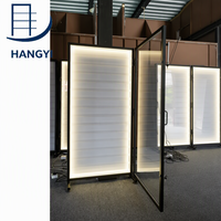 Vitrine de présentation pour cartes à collectionner en acrylique et métal Hangyi.factory, pour cartes de baseball et de sport, présentoir en acrylique et métal