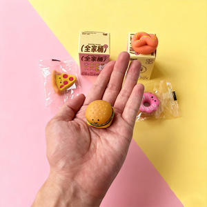 Nuevas llegadas: Juguetes blandos TPR mini de apretar en forma de cápsula, cajas sorpresa de comida rápida para aliviar el estrés, cajas misteriosas para niños - Product Image 3