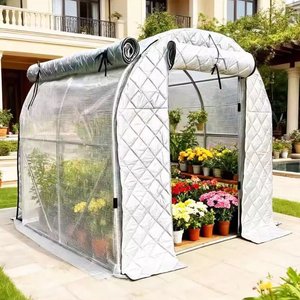 Serre domestique avec cadre et couverture en coton, abri pour <span class=keywords><strong>plantes</strong></span> <span class=keywords><strong>d</strong></span>'<span class=keywords><strong>extérieur</strong></span> en <span class=keywords><strong>hiver</strong></span>, couverture pour garder au chaud, couverture pour caméra de jardin - Product Image 4
