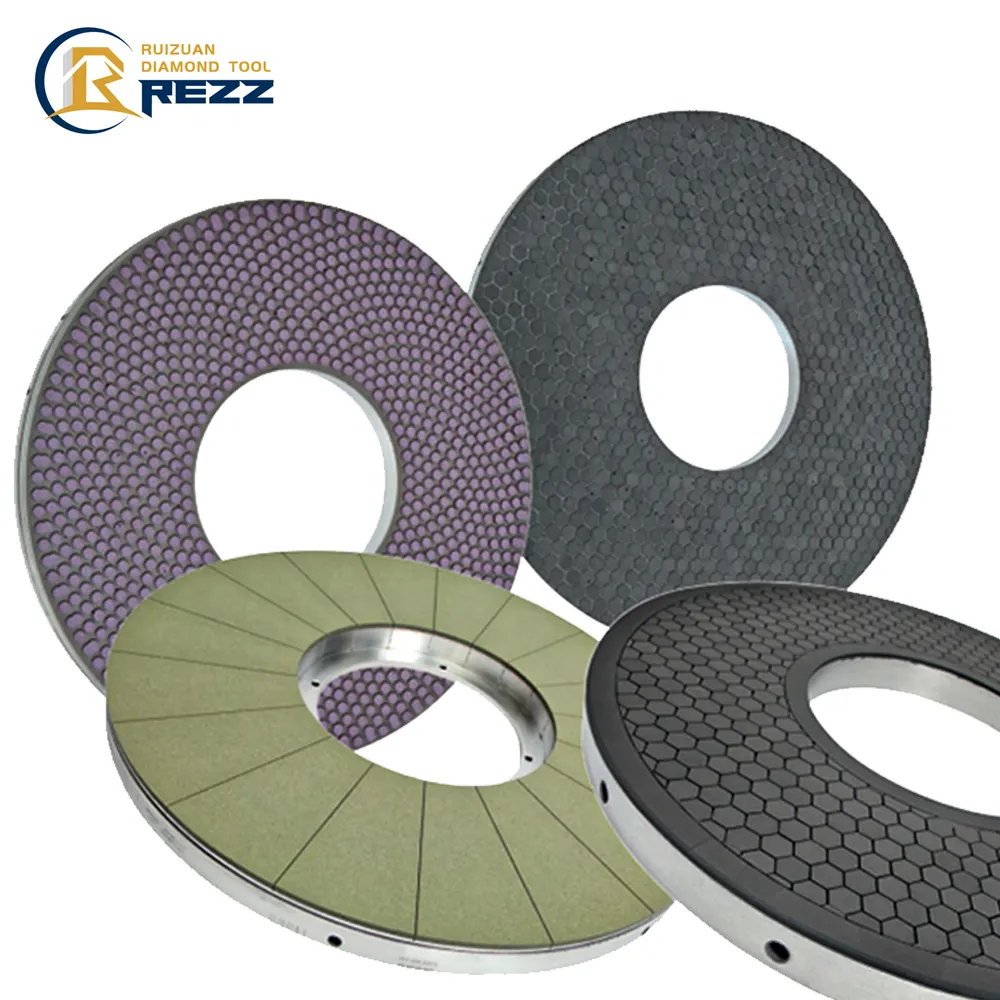 surface cbn grinding wheels Vitrified Diamond CBN Double Disc Wheels vitrified CBN grinding disc for oil pump and nozzle