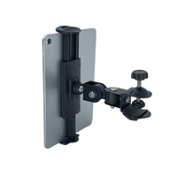 Support de téléphone cylindrique universel de haute qualité, étanche, 5-12 pouces, avec clip réglable à 360 degrés pour tablette et phablet