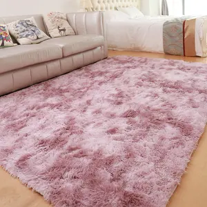 Weiche graue Innen moderne Shag Pelz Teppiche Flauschige Teppiche Anti-Rutsch-Shaggy Kinder teppich Esszimmer Home Schlafzimmer Boden matte Teppiche