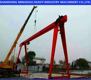 Pont roulant à poutre simple de type MH de 2 à 20 tonnes avec rail - Product Image 4