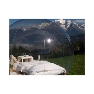 Çin tedarik açık yıldız odası geodesic dome ev glatent çadır eğlence su geçirmez kubbe çadır satılık