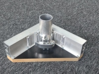 Scène pliante modulaire en aluminium avec roues universelles, hauteur réglable, portable et mobile pour événements intérieurs/extérieurs, capacité de charge de 100 kg