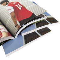Impression de livres photo A4 sur mesure de haute qualité, impression offset brillante sur papier d'art avec couverture souple pour romans