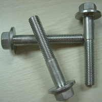 Baut Hexagonal Baja Tahan Karat Kustom Pabrik, Hexagon A193 B7, Mur Berat DIN Semua Ukuran, Baut, Mur, dan Ring ASTM Polos yang Dapat Disesuaikan