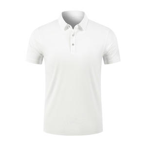 เสื้อยืดโปโลสำหรับผู้ชายเสื้อโปโลพิมพ์ลายขนาดใหญ่พิเศษเสื้อกอล์ฟผ้าฝ้ายเปล่าพิมพ์โลโก้ตามสั่ง - Product Image 3