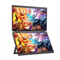 Moniteur portable 15,6 pouces IPS pour jeux, écran double ou triple ultra-large, extension d'écran pour ordinateurs portables Windows et Mac