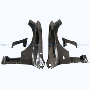 Pour Mitsubishi Lancer Evolution Evo 7 8 9 (2001-2007) – Kit carrosserie large style VRS en fibre de carbone avec ailes avant ventilées et passages de roue - Product Image 2