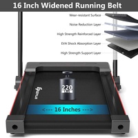 Nouveau tapis de marche électrique pliable 2026 pour bureau intelligent avec table intégrée, idéal pour la maison et le fitness professionnel
