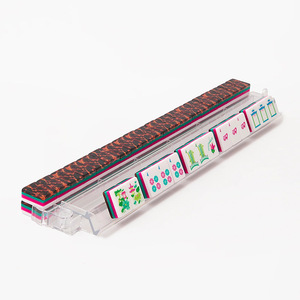 Free Design Multi-layer Acrylic Customizable Modern Luxury American Mahjong Tiles Casino Gambling Style Durable <b>Entertainment</b> - Product Image 1