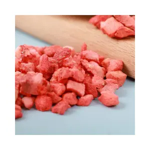 Freeze Dried Strawberry Chopped Flakes For Baking Ice Cream Cookies Factory Price Brand WXHT Prompt Delivery And Free Sample