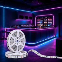 Tira de LED RGBW Programable de 16 bits, 12V 24V |   UCS2904 UCS8904 TM1814 |   Cinta LED Flexible 5050, 60/72/96 LEDs/m Opcionales