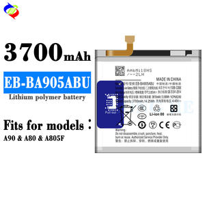 Sıcak satış cep telefonu pil EB-BA905ABU Samsung Galaxy A90 A80 için 3700mAh 3.85V - Product Image 1