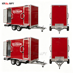 Fully Equipped <b>Camping</b> Bathroom DOT VIN Luxury Mobile Restroom Durable Portable Toilet Trailer - Product Image 3