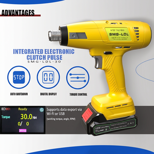 Entegre Akülü Debriyajlı Darbeli Tork Anahtarı Fırçasız Kablosuz 30NM Maksimum Tork 18V-21V Li-ion Pil 1/4-İnç - Product Image 1