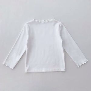 Ensemble vêtements pour petites filles, salopette de printemps, en denim, avec t-shirt blanc, <span class=keywords><strong>2</strong></span> pièces, vente en gros, 2021 - Product Image 5
