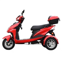 Tricycle électrique à pédale d'assistance cyclomoteur scooters électriques ckd haute qualité 3 roues tricycle mobilité vélo électrique