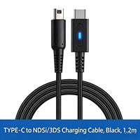 Câble de charge USB Type-C NSLikey compatible avec NDSi 2DS 3DS 3DS XL NEW 3DS NEW 3DS XL