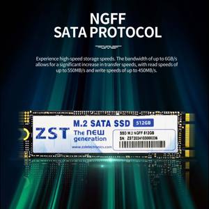 Nuevo Diseño de Disco Duro M.<span class=keywords><strong>2</strong></span> SATA 128GB 256GB 512GB 1TB NGFF SSD Unidad de Estado Sólido - Product Image 4